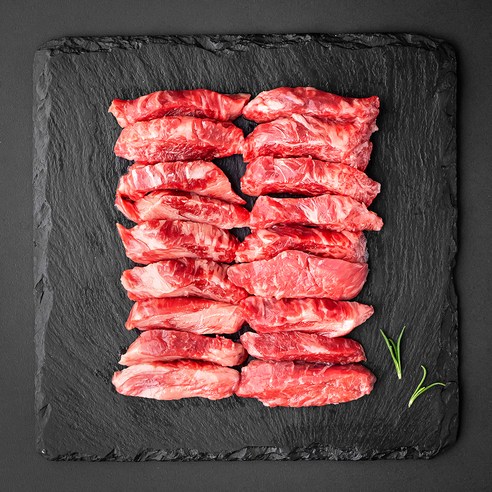 설로인 한우 갈비살 1등급 (냉장), 200g, 1팩