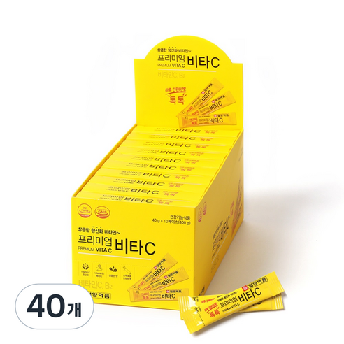 일양약품 프리미엄 비타C, 40g, 40개