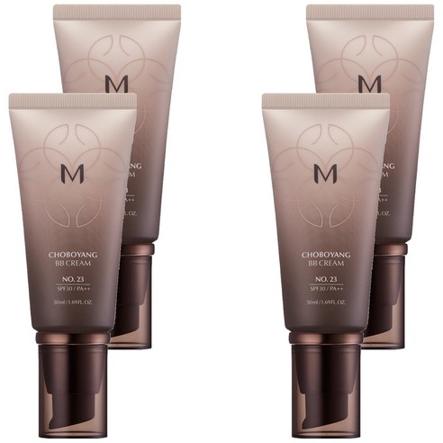 미샤 M 초보양 비비크림 SPF30 PA++, 23호 차분한베이지, 50ml, 4개