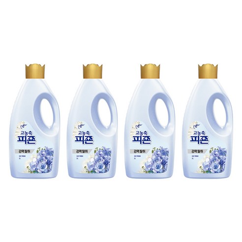 고농축 피죤 강력탈취 오리지널 오션후레쉬 섬유유연제, 2L, 4개