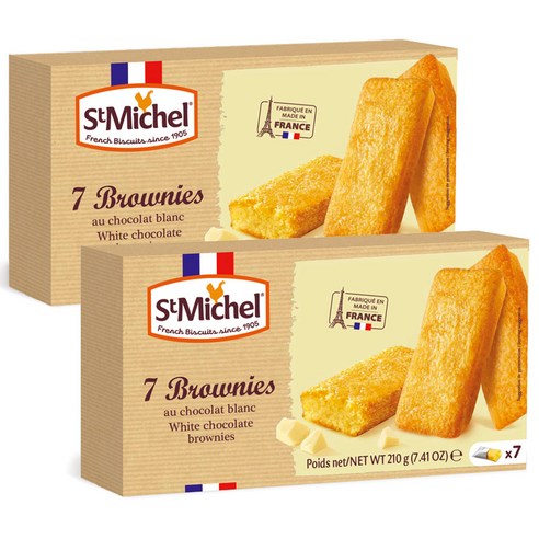 생미쉘 화이트 브라우니, 210g, 2개