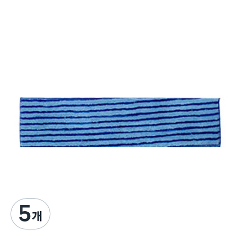 월드크린 초극세사 쓱싹패드 교체형걸레 120cm, 5개