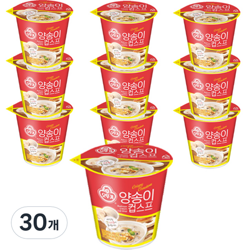 오뚜기 양송이 컵스프, 27g, 30개