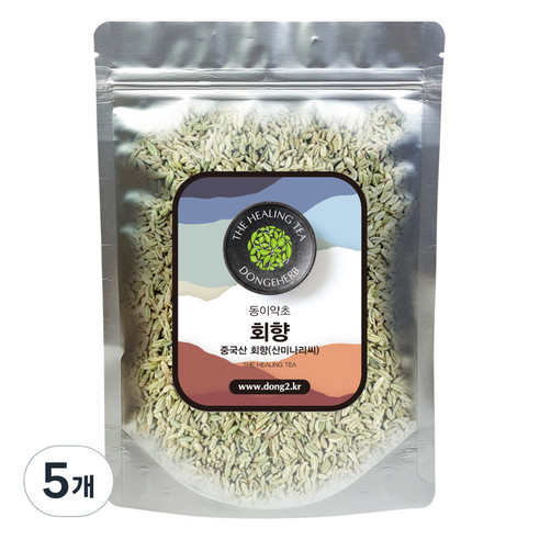 동이약초 중국산 회향, 5개, 250g
