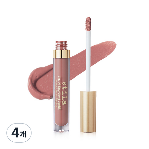 스틸라 스테이 올 데이 리퀴드 립스틱, 로만자, 3ml, 4개