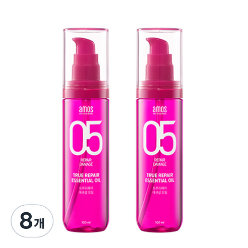 아모스 트루리페어 에센셜 헤어오일, 100ml, 8개