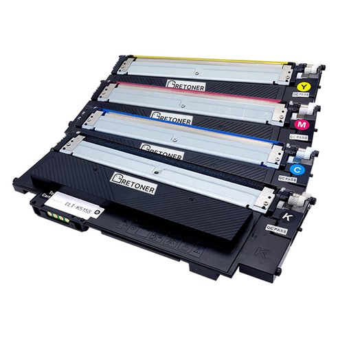 CLT-P515C 삼성 호환 재생 토너 4종 세트, 검정, 파랑, 빨강, 노랑, 1세트