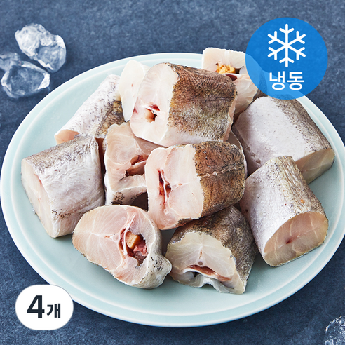 고마워 원양산 절단 대구 (냉동), 900g, 4개