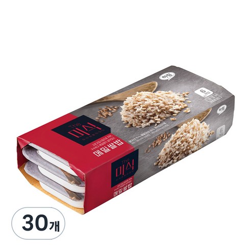 The미식 메밀쌀밥, 180g, 30개