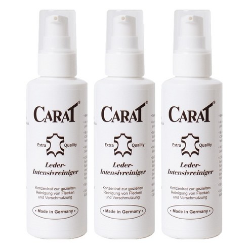 캐럿 가죽크리너, 40ml, 3개