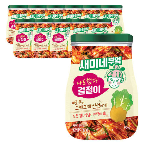 새미네부엌 겉절이 양념, 90g, 90g, 12개