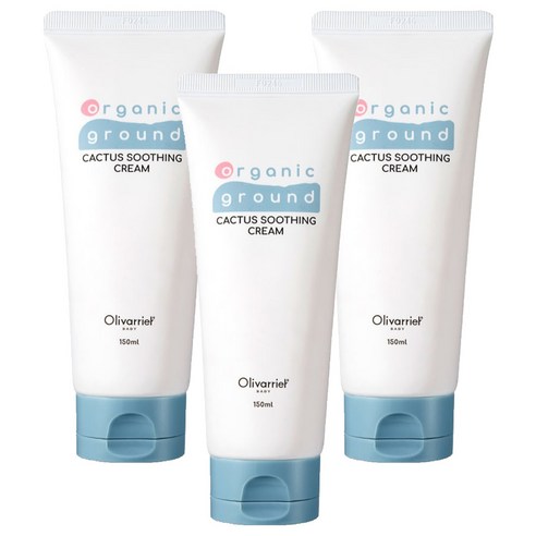 오가닉그라운드 캐터스 수딩크림, 150ml, 3개