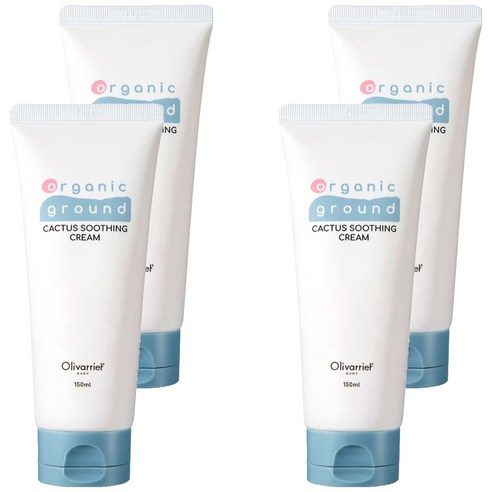 오가닉그라운드 캐터스 수딩크림, 150ml, 4개
