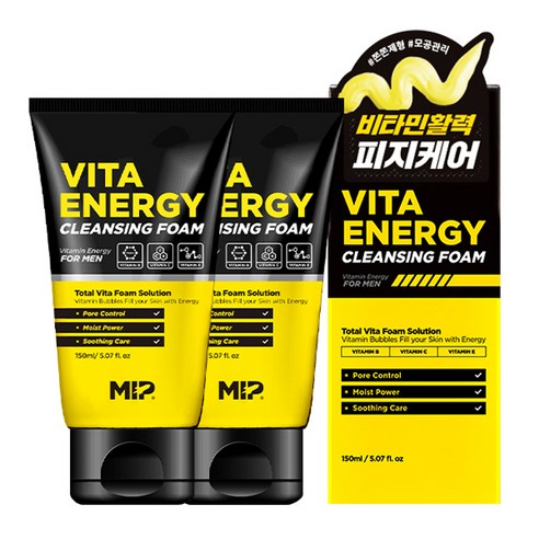 미프 비타 에너지 클렌징 폼, 2개, 150ml