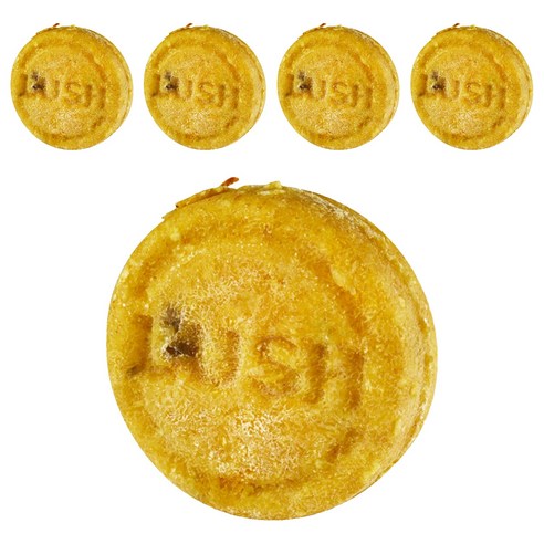 러쉬 몬탈바노 샴푸 바, 55g, 5개