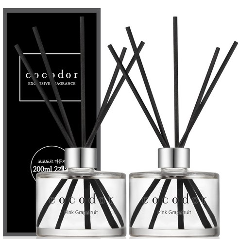 코코도르 디퓨저 200ml x 2p, 핑크그레이프프룻, 2개