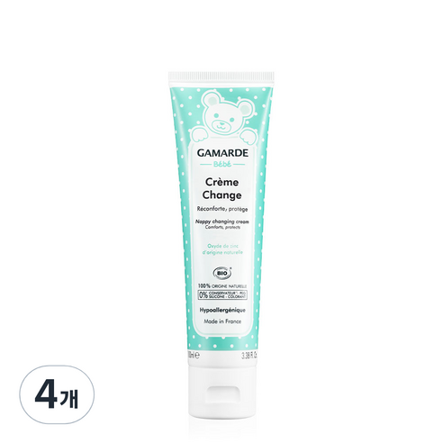 갸마르드 베이비 보텀 크림, 100ml, 4개