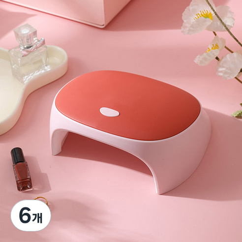 퍼니네일 귀여운 Fun SUN 5 젤네일 램프, 6개, 오렌지