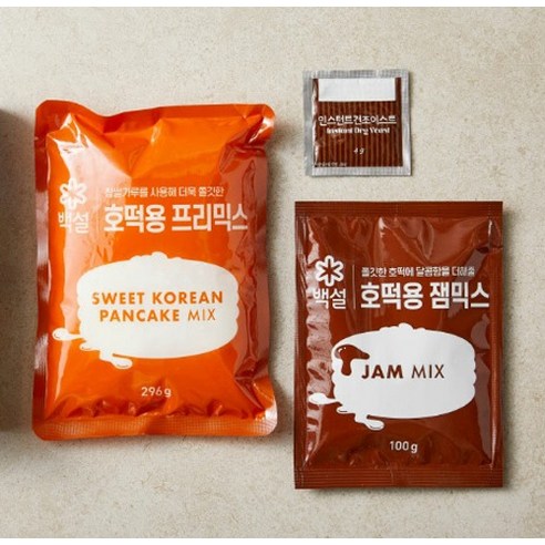 백설 찹쌀 호떡믹스로 집에서 갓 구운 쫀득한 행복을 느껴보세요!