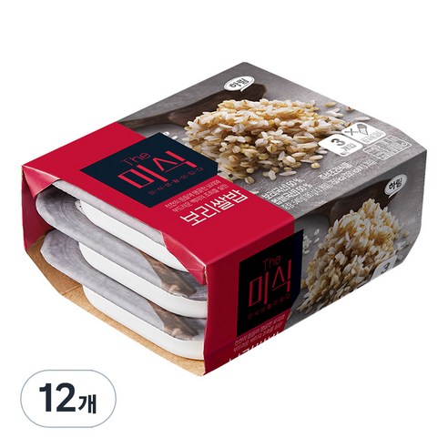 더미식 보리쌀밥, 180g, 12개