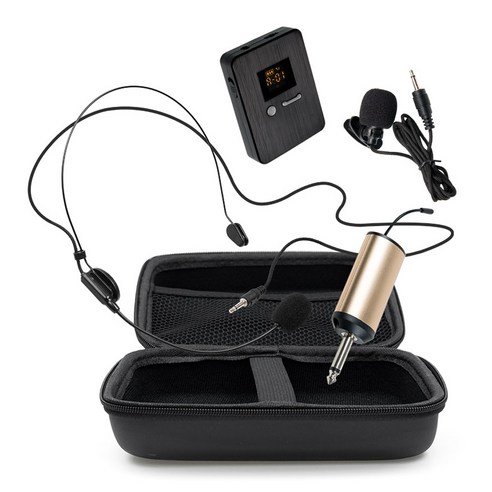 컴스 버스킹 앰프 KY201 / CR400 UHF 싱글 헤드셋 마이크 + 수신기 세트 CR400CR, CR400CR(싱글 헤드셋 마이크+수신기)