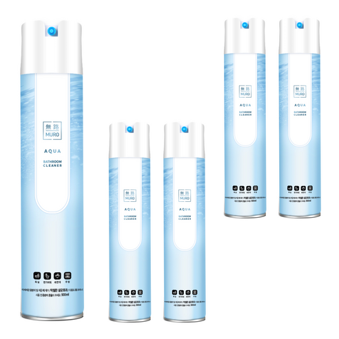 무로 아쿠아 베쓰룸 클리너, 500ml, 5개