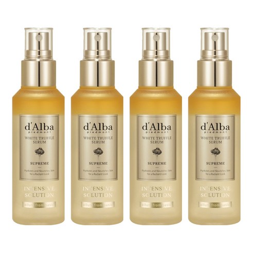 [비건뷰티] 달바 화이트 트러플 수프림 인텐시브 세럼, 100ml, 4개