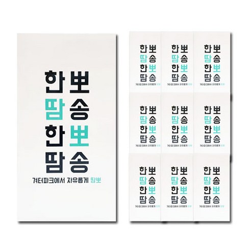 땀뽀 한땀한땀 뽀송뽀송 겨드랑이 땀 패드 14p, 10개
