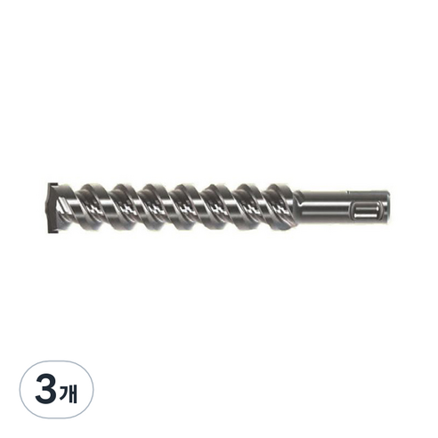 헬러 SDS 드릴비트 2날 직경 3.2mm x 전장 110mm, 3개