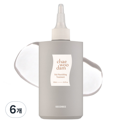 씨드비 채우담 모발 영양 트리트먼트, 300ml, 6개