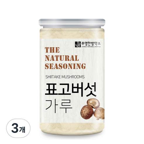 부영한방약초 표고버섯가루, 100g, 3개