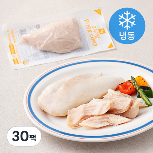 오쿡 오리지날 닭가슴살 스테이크 (냉동), 100g, 30팩