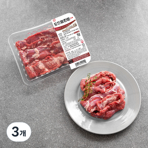 도드람한돈 1등급 갈매기살 구이용 (냉장), 300g, 3개