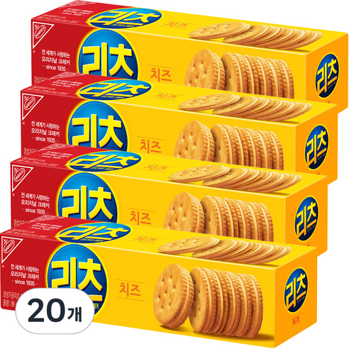 리츠 샌드위치 크래커, 96g, 20개