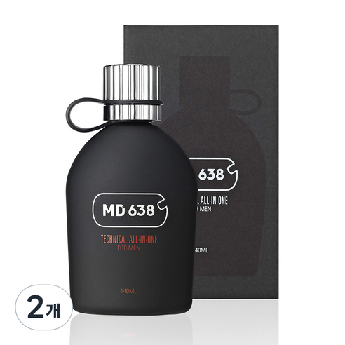 MD638 남성용 스킨로션 올인원, 140ml, 2개