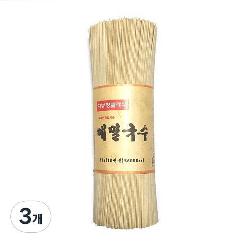 더봉평클래식 메밀국수, 1kg, 3개