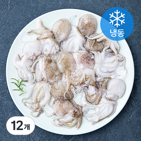씨픽 손질 주꾸미 (냉동), 200g(10마리), 12개