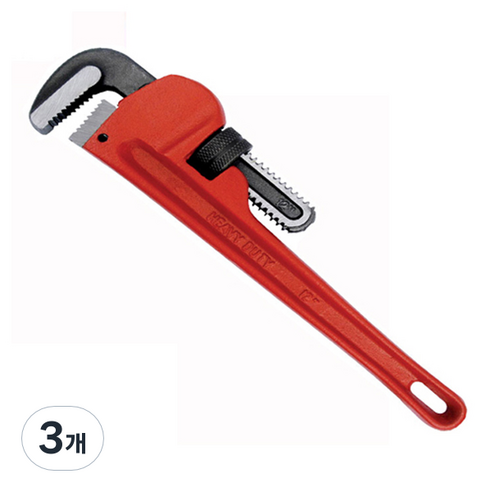 케이디와이 파이프렌치 KPW-300, 3개