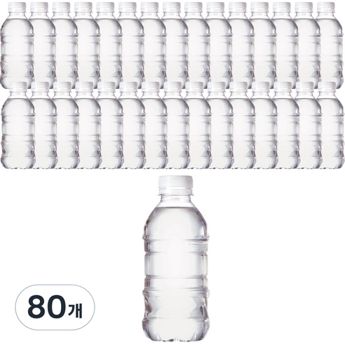 지리산물하나 ECO 생수, 330ml, 80개