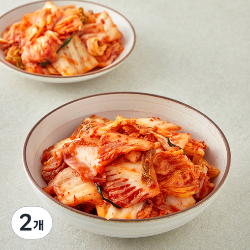 선도농협선장김치 아산맑은 맛김치, 2kg, 2개