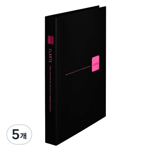마루망 CLARTE 바인더노트 B5, 랜덤발송, 5개