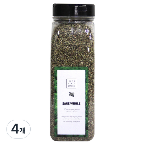 딜리셔스마켓 세이지 홀 천연 향신료, 130g, 4개