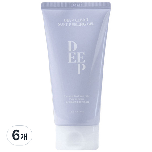 퐁당 딥 클린 소프트 필링젤, 120g, 6개