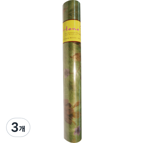 금비코리아 전사/귀향로 Noble Blossom 포장지 12m, 3개, F#23 카키 Khaki