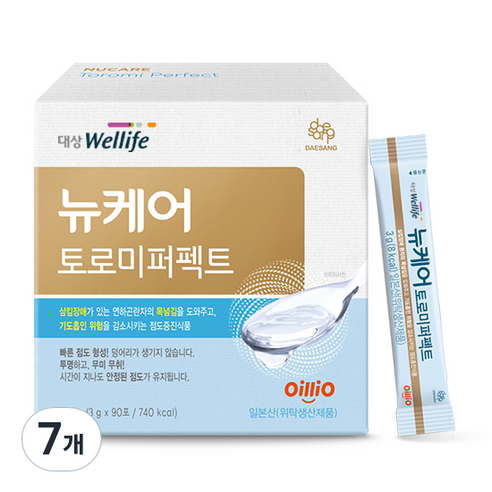 뉴케어 토로미 퍼펙트 환자용 식품, 7개, 270g