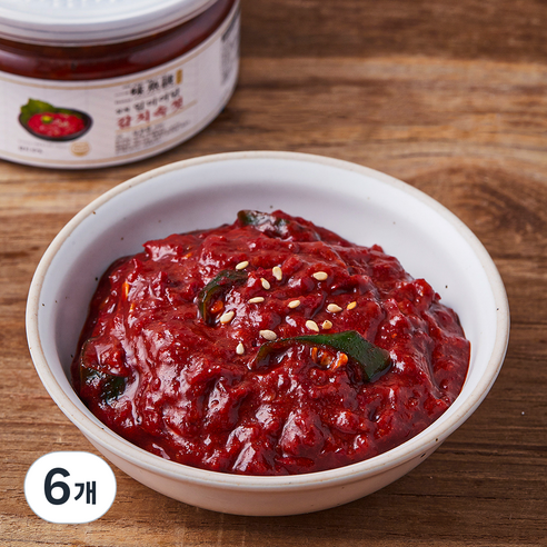 일미어담 갈치속젓, 150g, 6개