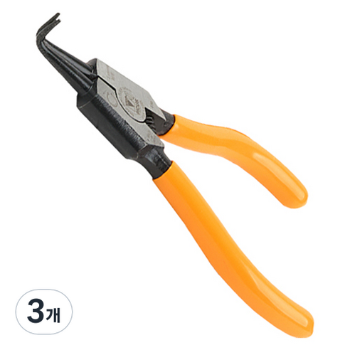 피쿠스 스냅링 플라이어 곡벌림 145mm ESR-145B, 3개