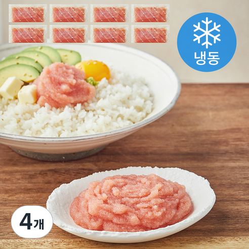 어와란 간편 미니명란 8개입 (냉동), 240g, 4개