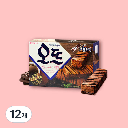 오뜨 쇼콜라 6p, 150g, 12개
