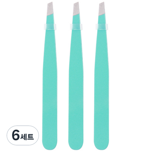 벨로티 스테인리스 고급 정밀 족집게, 18개, 혼합색상